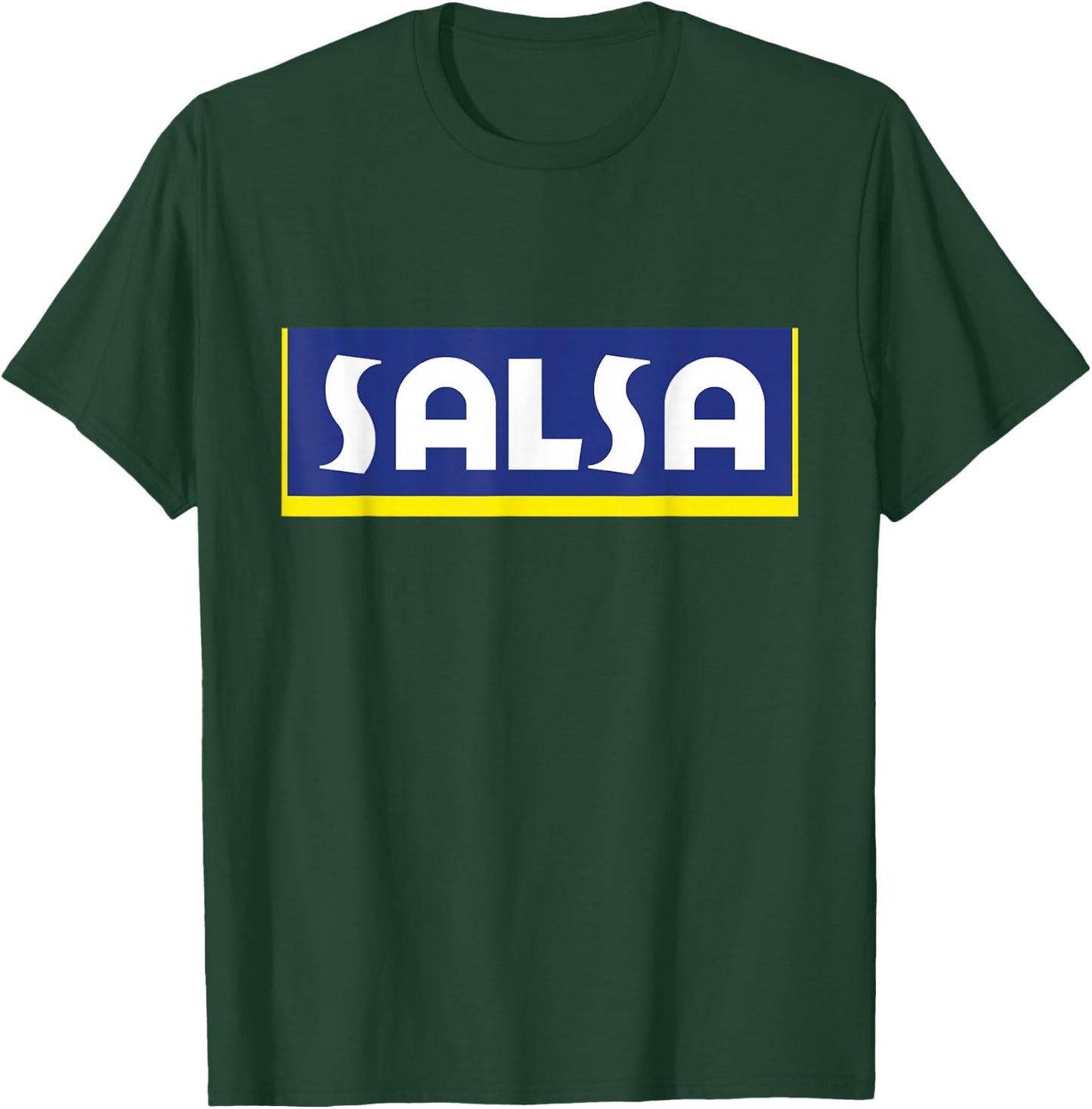 Salsa Dancing Music Food Puerto Rican Goya Latin Comida T-Shirt - T-Shirt | Forest