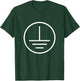 Electronic Electronics Stay Grounded Funny Electrical Engineer T-Shirt - T-Shirt | Forest