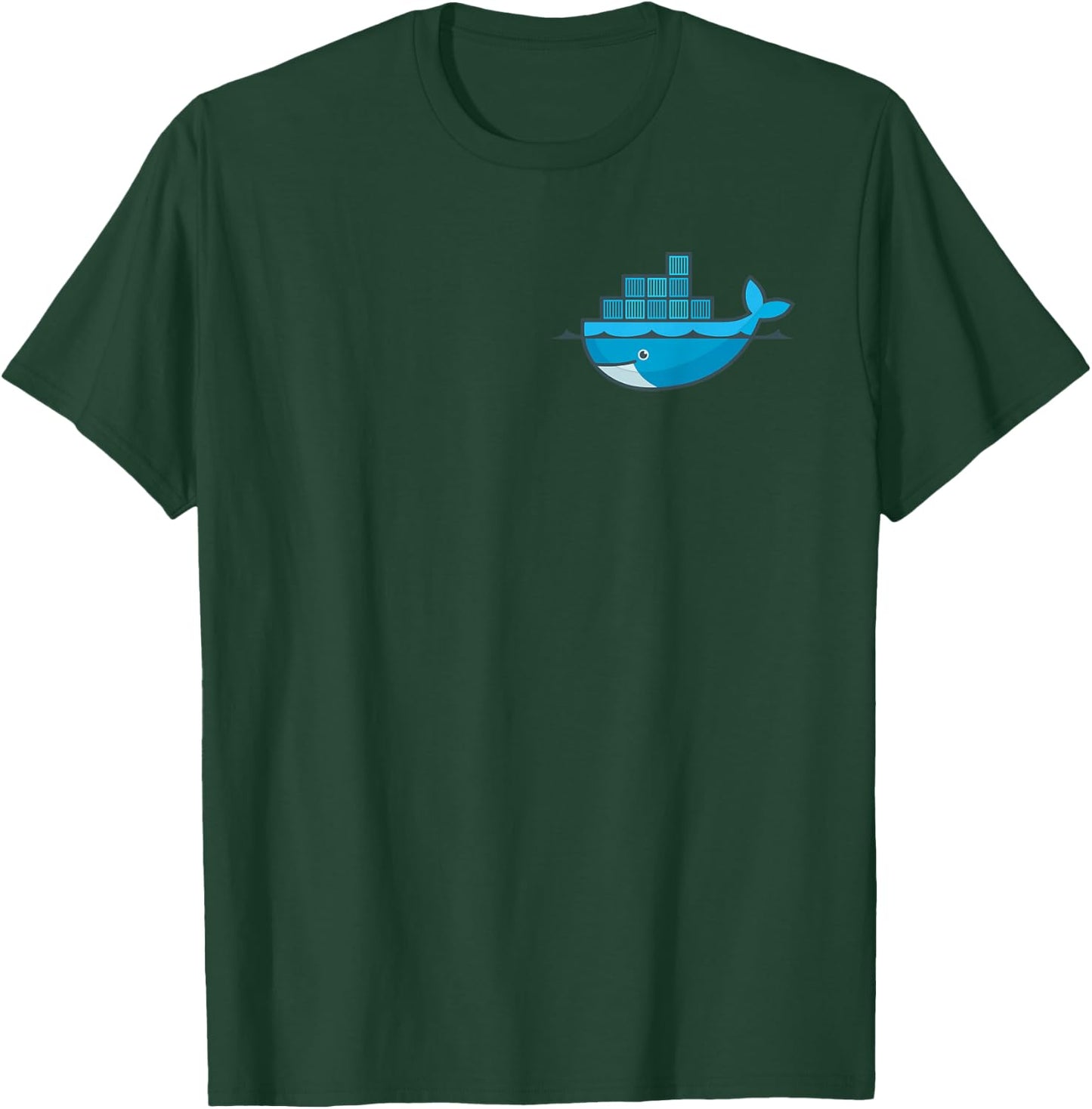 Docker whale T-Shirt - T-Shirt | Forest