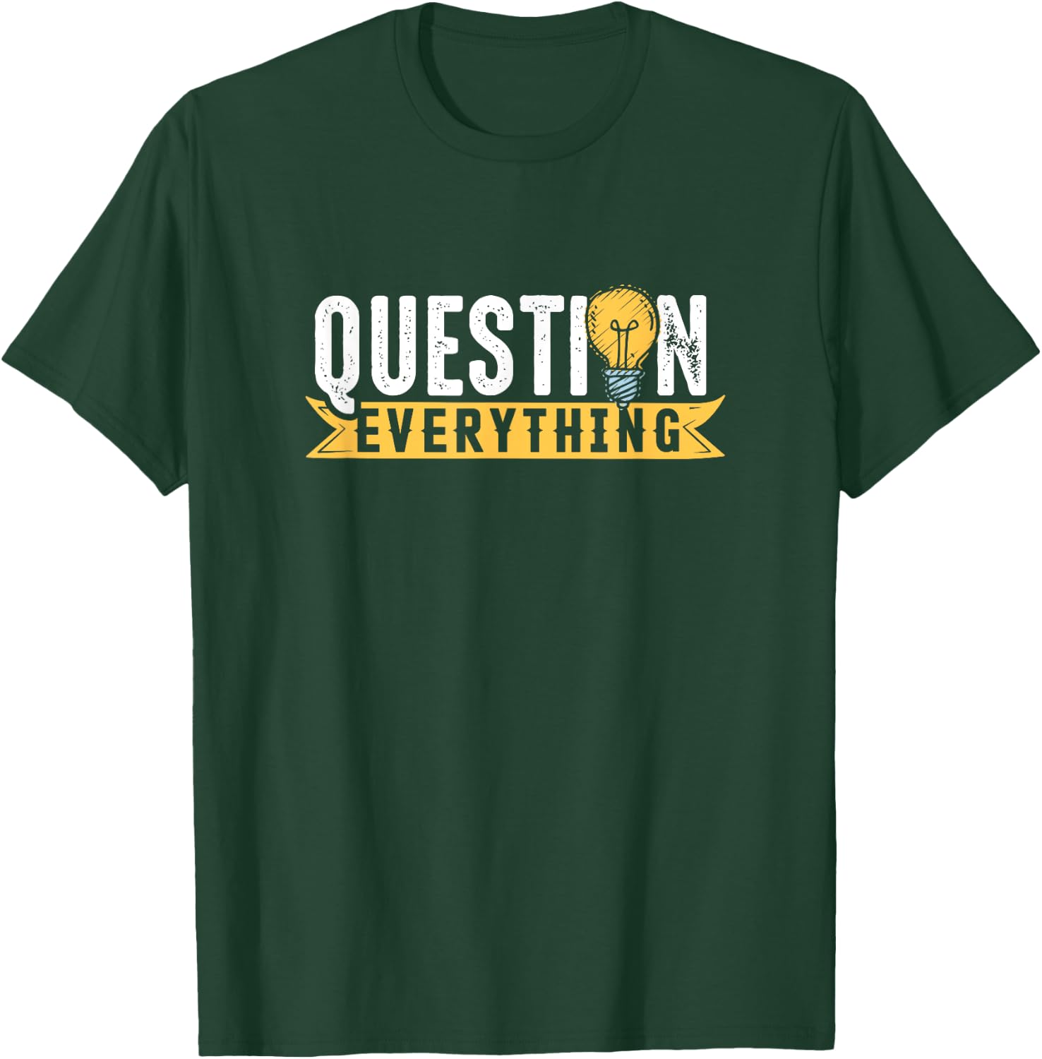 Rational Mind Question Conspiracy Theorist Everything Gift T-Shirt - T-Shirt | Forest