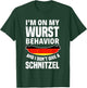 I am on my sausage behaviour I give no schnitzel T-Shirt - T-Shirt | Forest