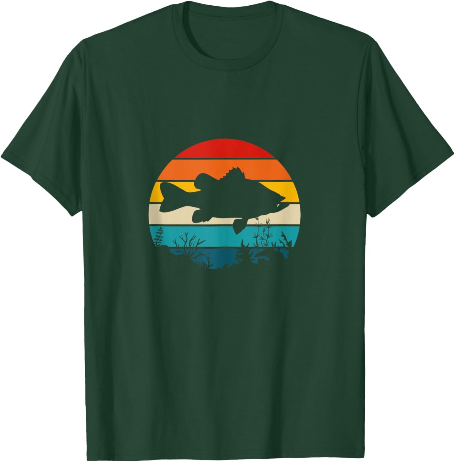 Bass Fishing T-Shirt - T-Shirt | Forest