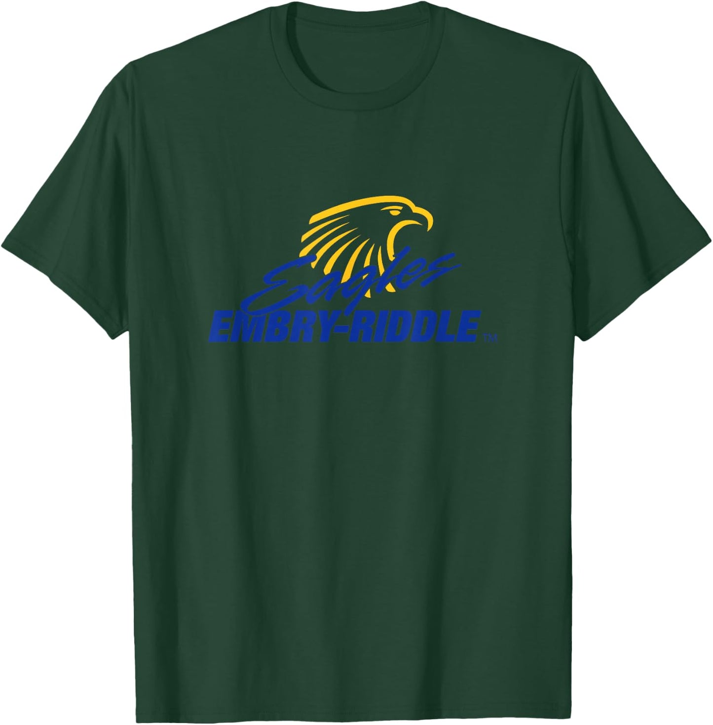 Embry Riddle Eagles | Official NCAA Merch | PPERAUD02 T-Shirt - T-Shirt | Forest