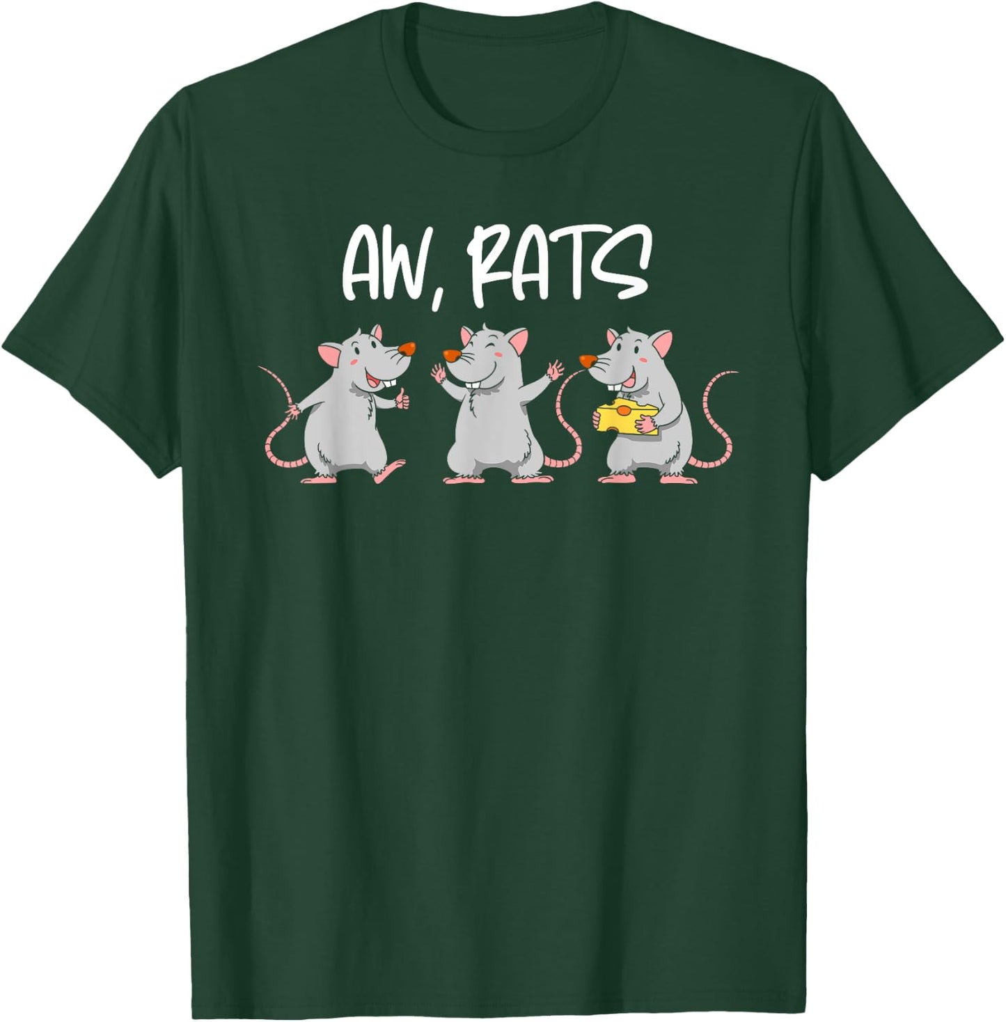 Animal Funny Aw Rats Kids T-Shirt - T-Shirt | Forest