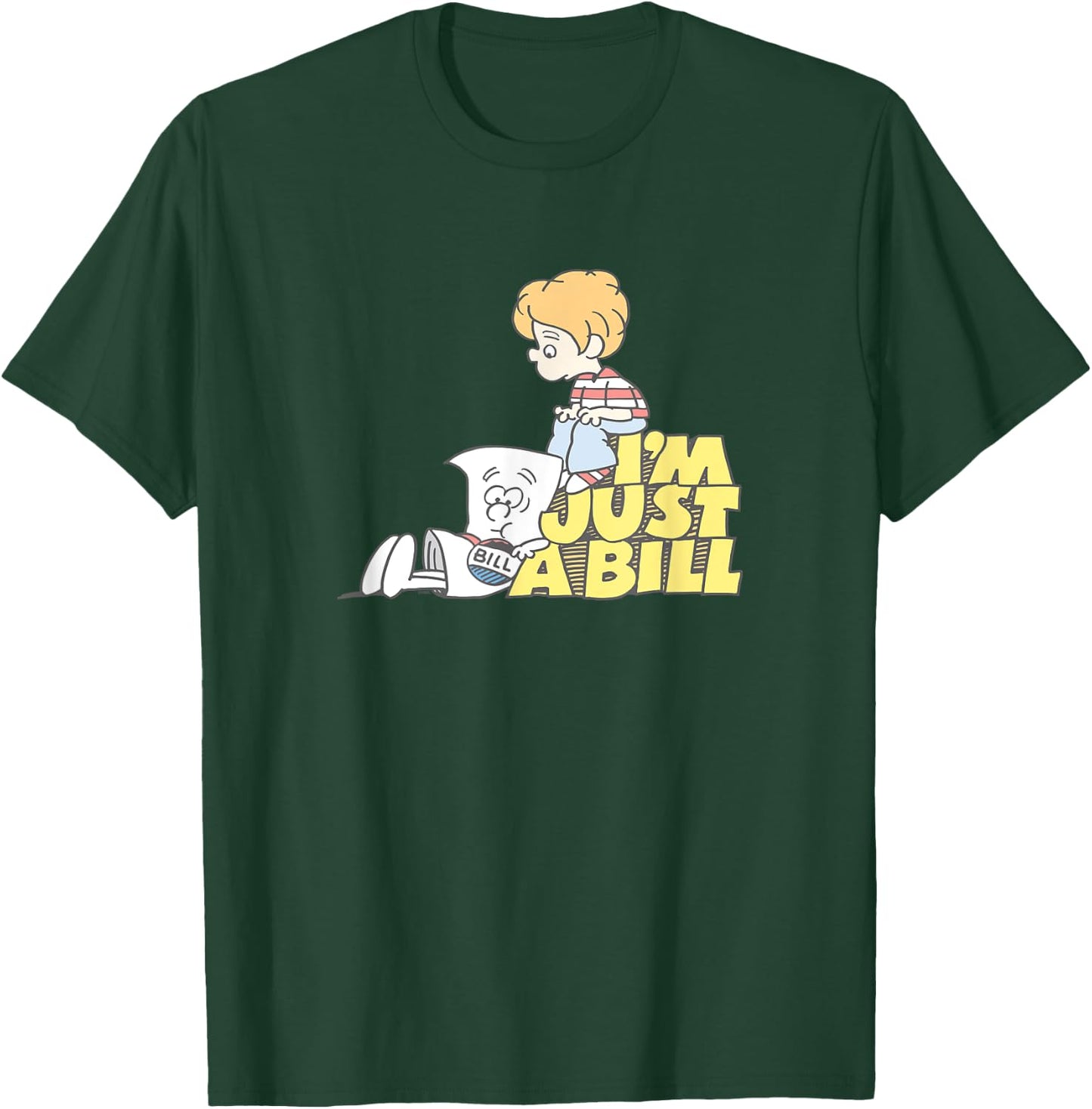 Ripple Junction x Schoolhouse Rock I'm Just A Bill T-Shirt - T-Shirt | Forest