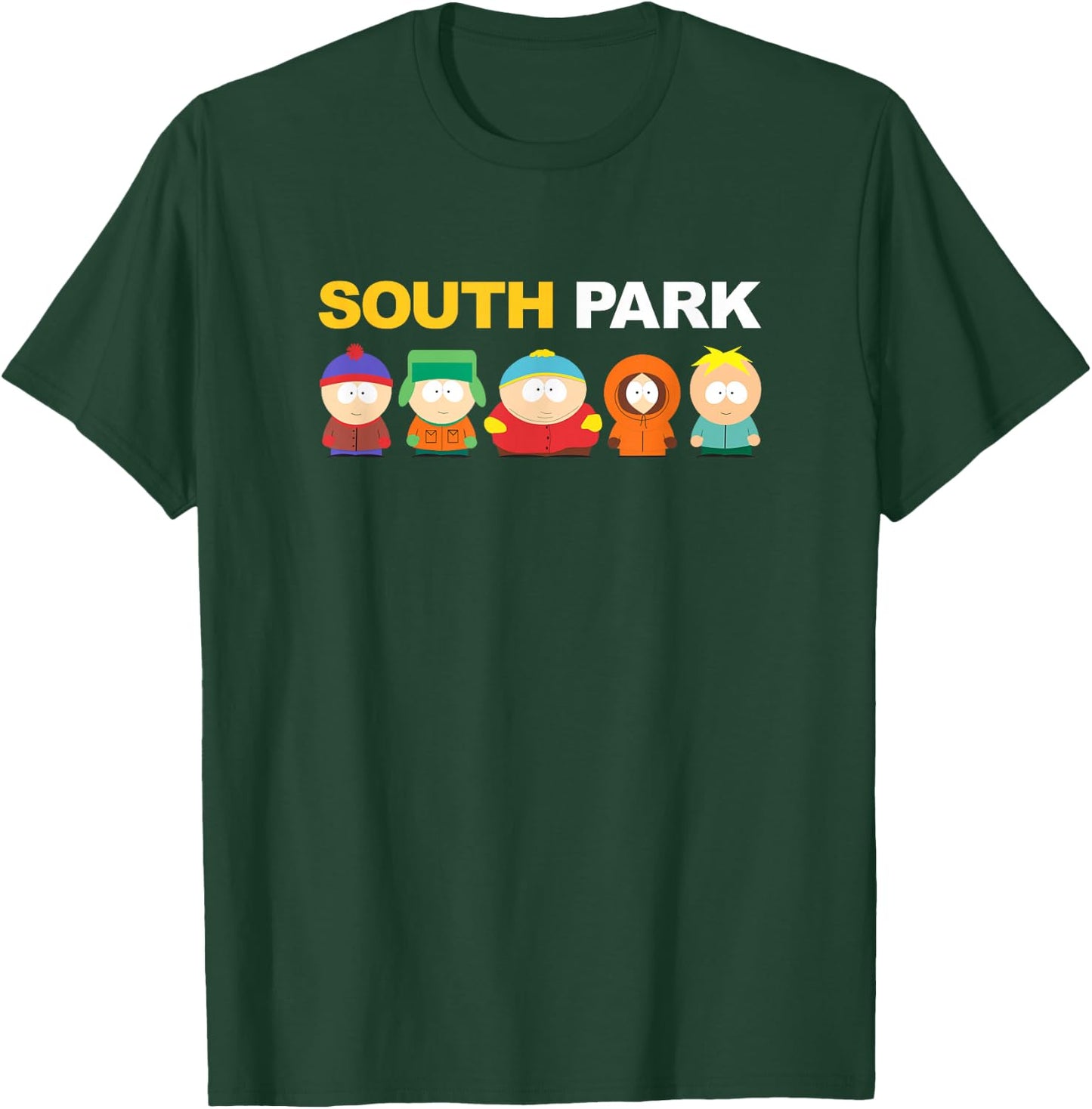 South Park Gang Under Logo T-Shirt - T-Shirt | Forest