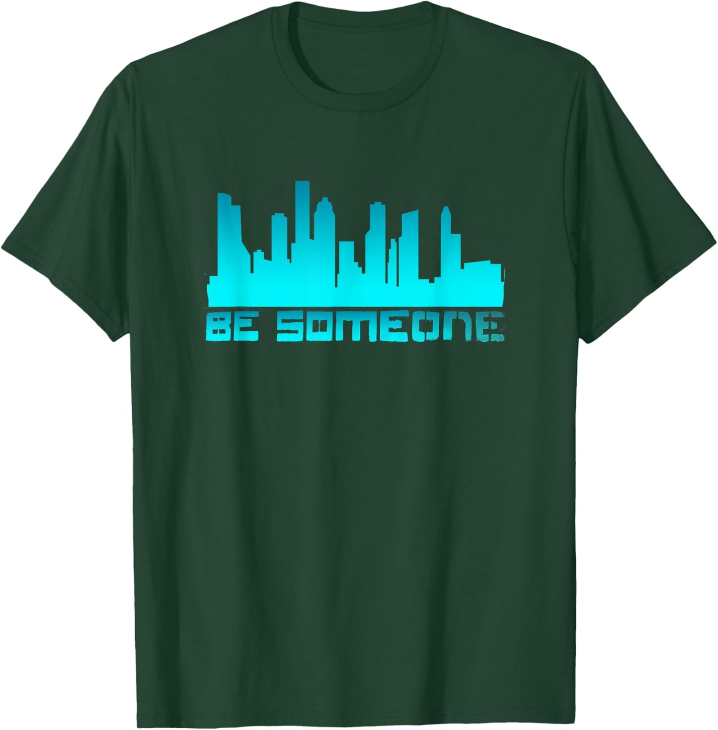 Houston Be someone Bridge Houston Skyline H-Town Be Someone T-Shirt - T-Shirt | Forest