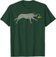 Heeler Running Pizza Funny Blue Red Cattle Dog Foodie Gift T-Shirt - T-Shirt | Forest