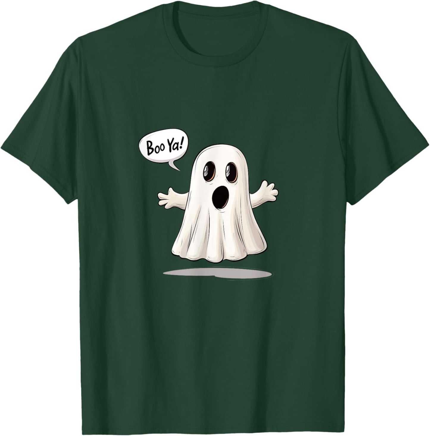Cute Ghost Funny Halloween T-Shirt - T-Shirt | Forest