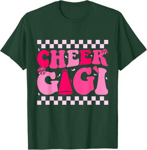 Cheer Gigi Cheerleading Cheerleader Grandma Women Cheer T-Shirt - T-Shirt | Forest
