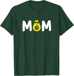 Avocado Mom Guacamole Mom Vegan Mom Avocados Gift T-Shirt - T-Shirt | Forest
