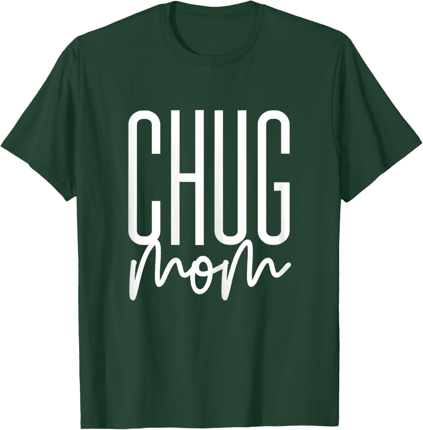 Chug Mom Chihuahua Pug Mix Dog I Love My Chug T-Shirt - T-Shirt | Forest