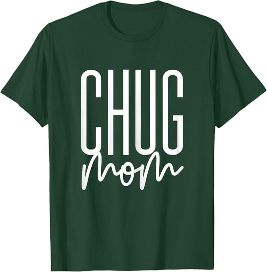 Chug Mom Chihuahua Pug Mix Dog I Love My Chug T-Shirt - T-Shirt | Forest