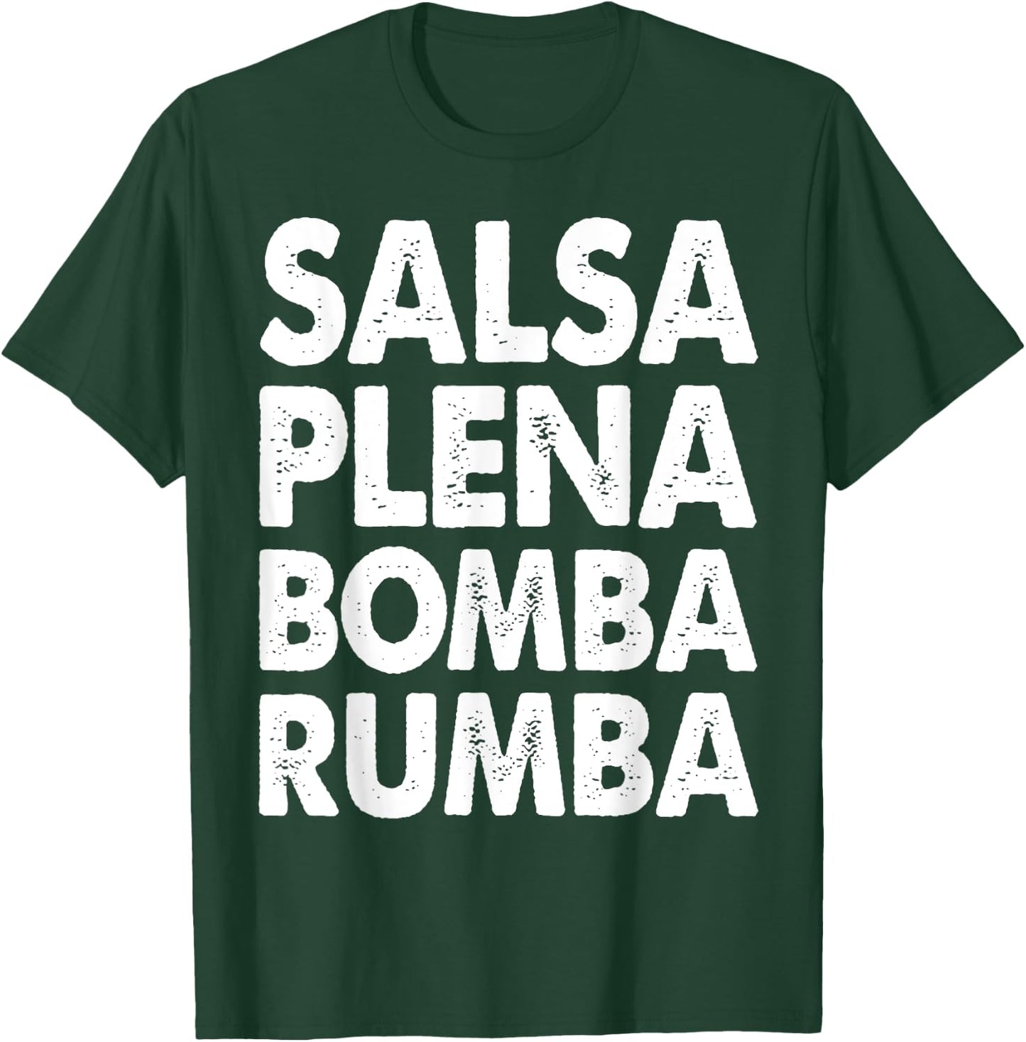 Funny Salsa Dance Shirts Women Salsa Plena Bomba Rumba T-Shirt - T-Shirt | Forest