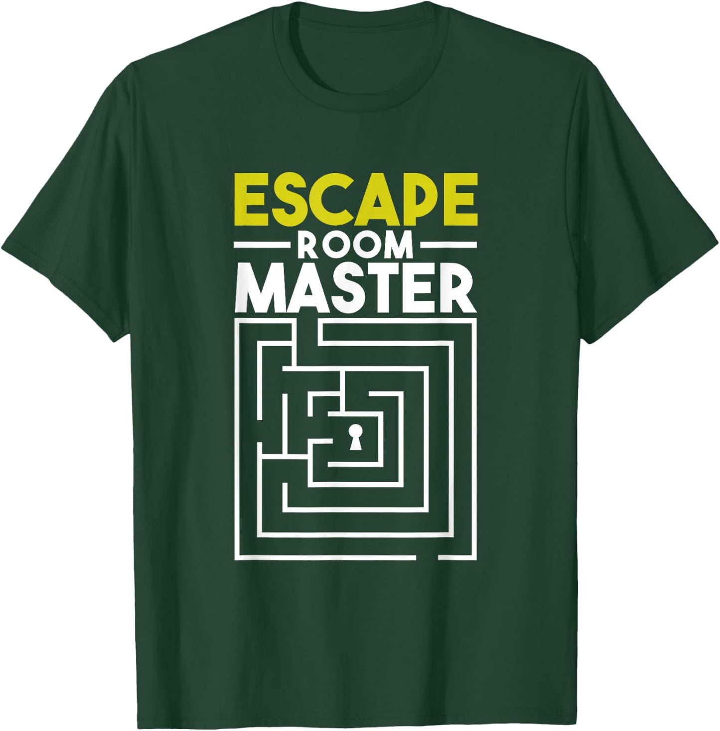 Escape Room Master Adventure Game Enclosed rooms T-Shirt - T-Shirt | Forest