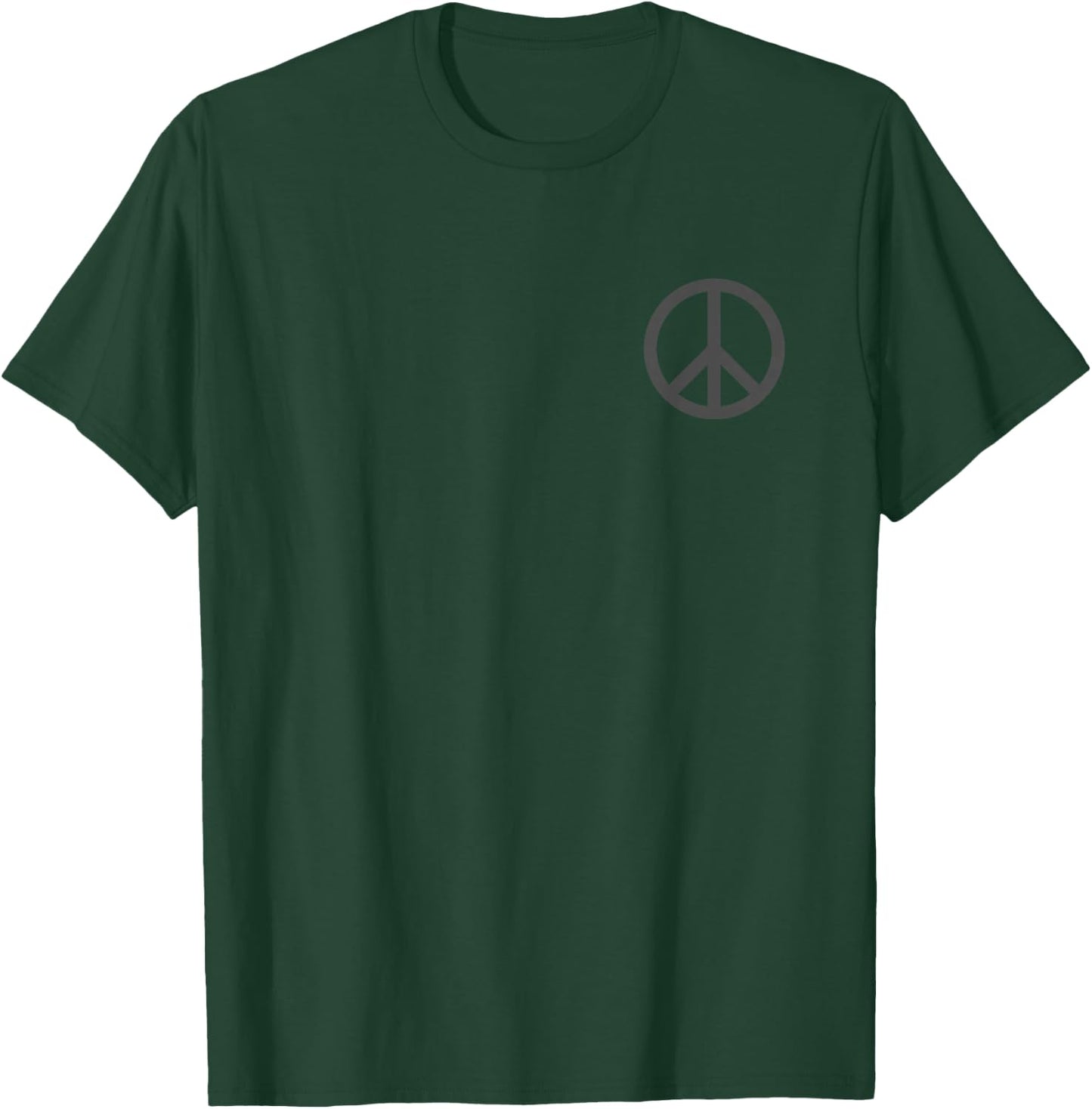 Peace sign hippie T-Shirt - T-Shirt | Forest