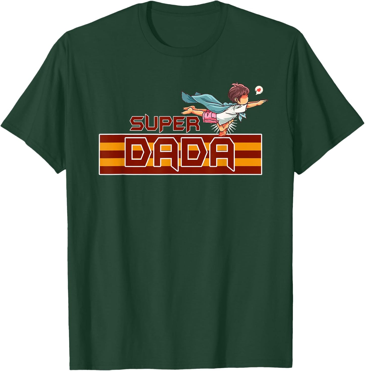 Kids My Dada Is My Superhero Boy - Father's Day Gift T-Shirt - T-Shirt | Forest