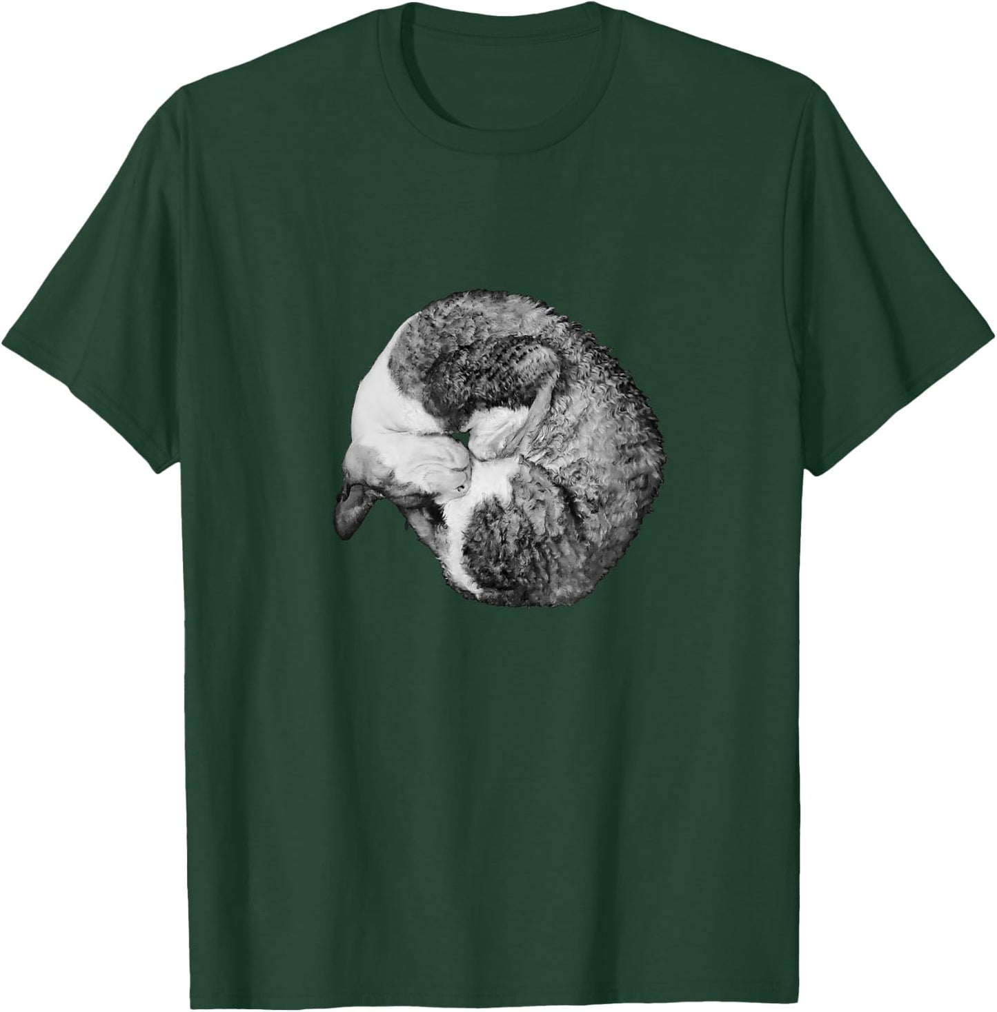 Adorable Wrap Around Cat Cornish Rex Men Women Kids T-Shirt - T-Shirt | Forest
