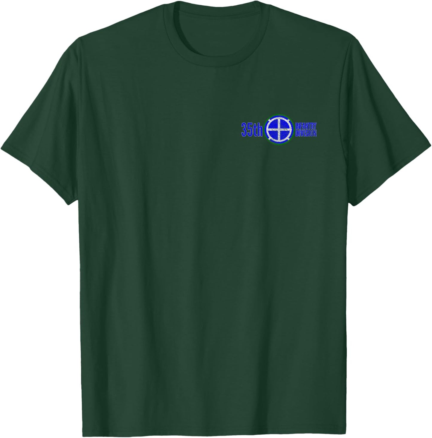 35th Infantry Division Army T-Shirt - T-Shirt | Forest