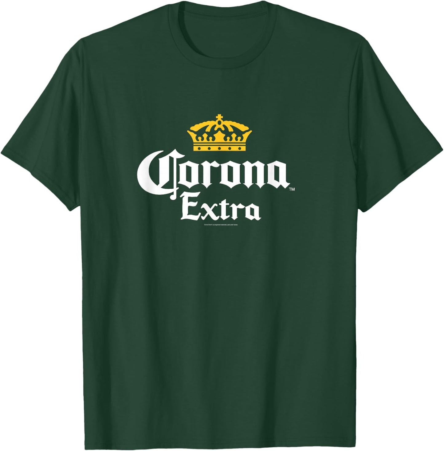 Officially Licensed Corona Extra Crown Logo T-Shirt - T-Shirt | Forest