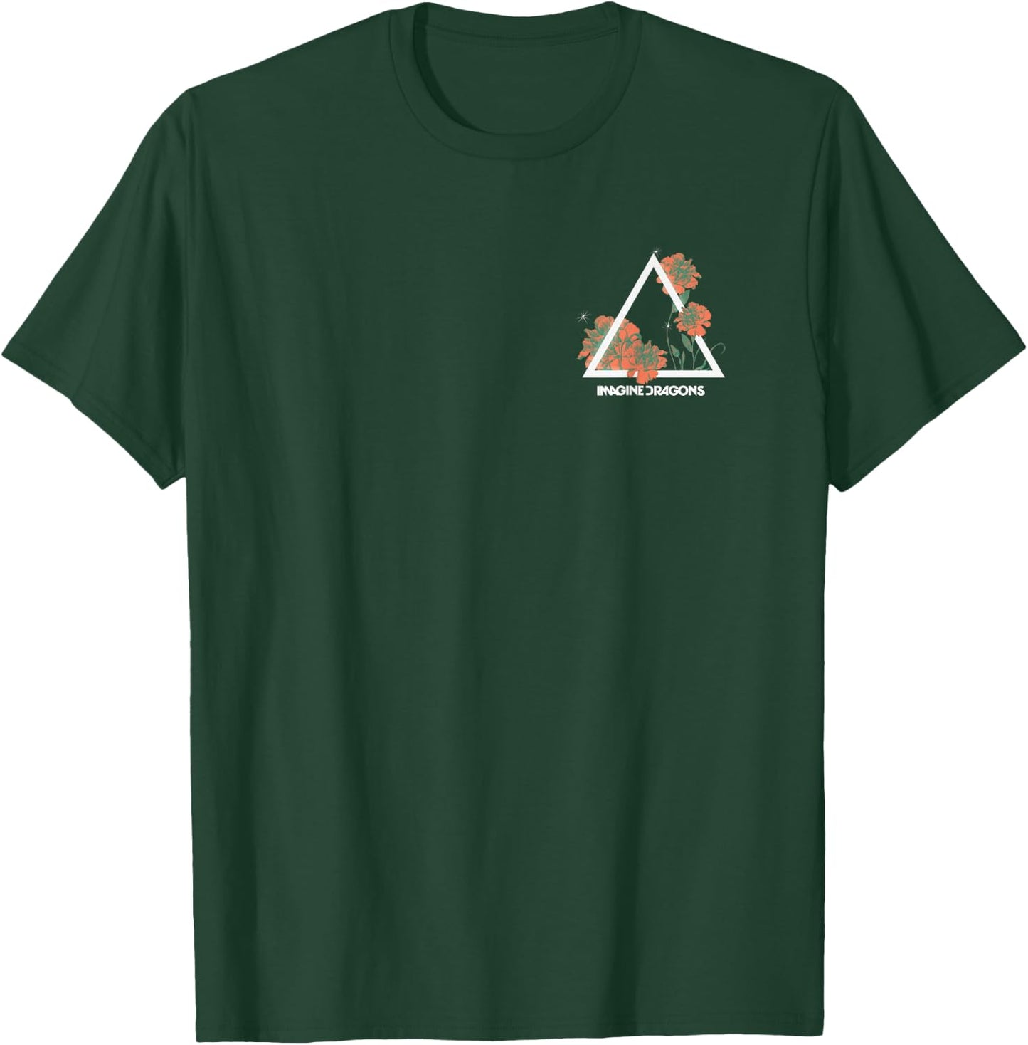 Imagine Dragons Floral Prism T-Shirt - T-Shirt | Forest