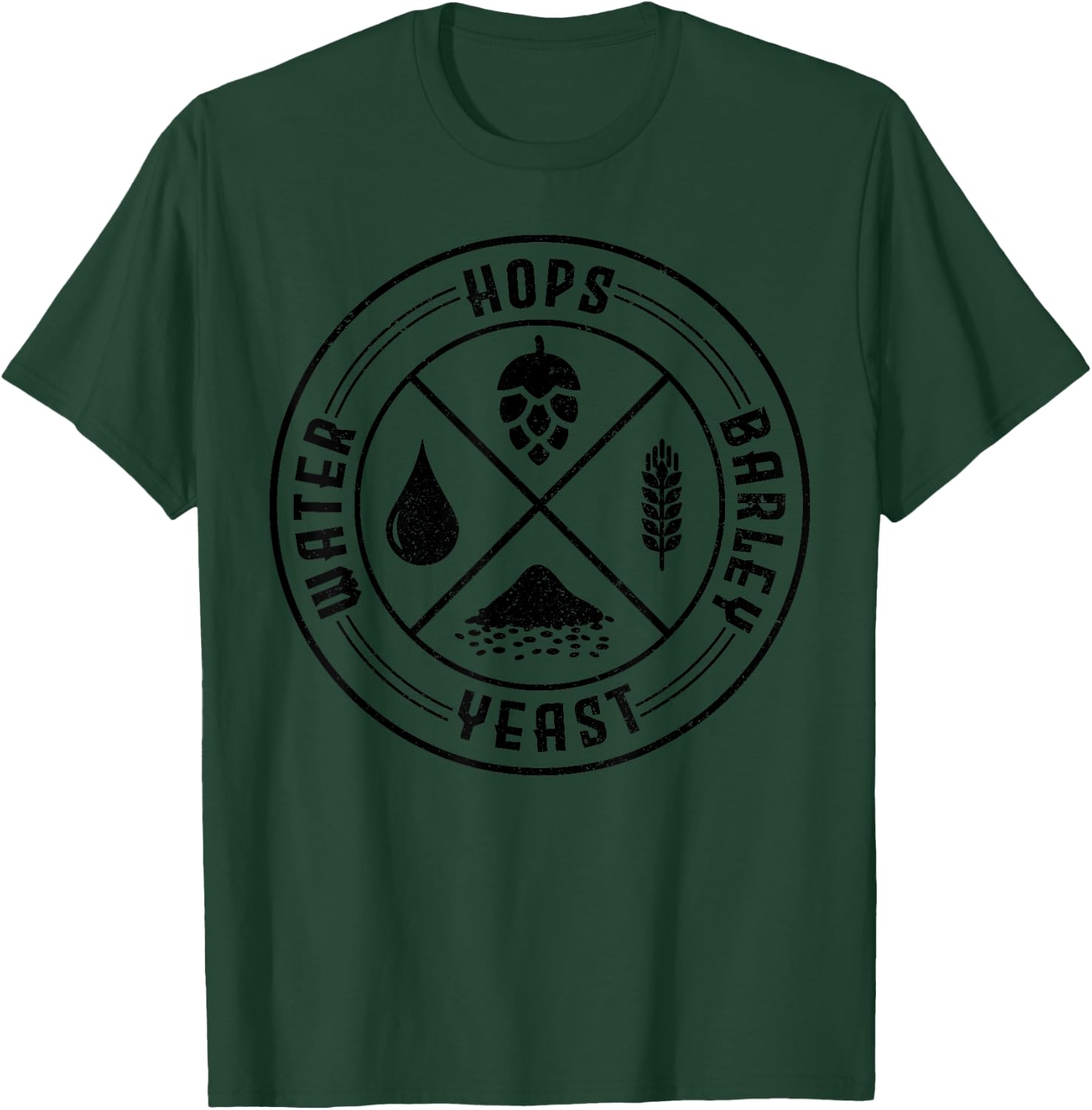Beer Craft Beer Brewer Brewer Beer Brewer Gift T-Shirt - T-Shirt | Forest