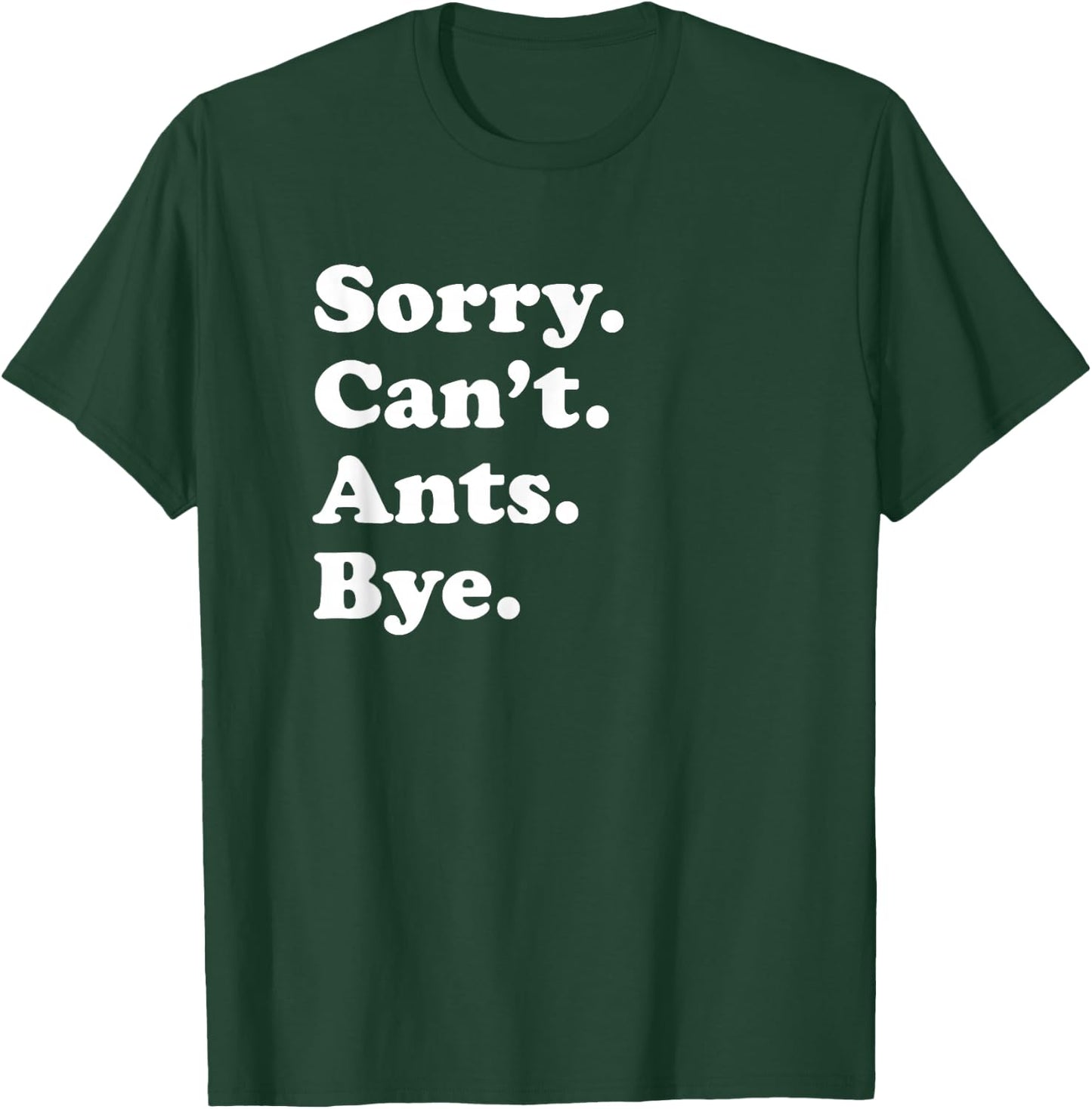 Funny Ant Bug Gift Women Boys or Girls T-Shirt - T-Shirt | Forest