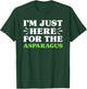Asparagus I Love Asparagus Funny Food Lover T-Shirt - T-Shirt | Forest