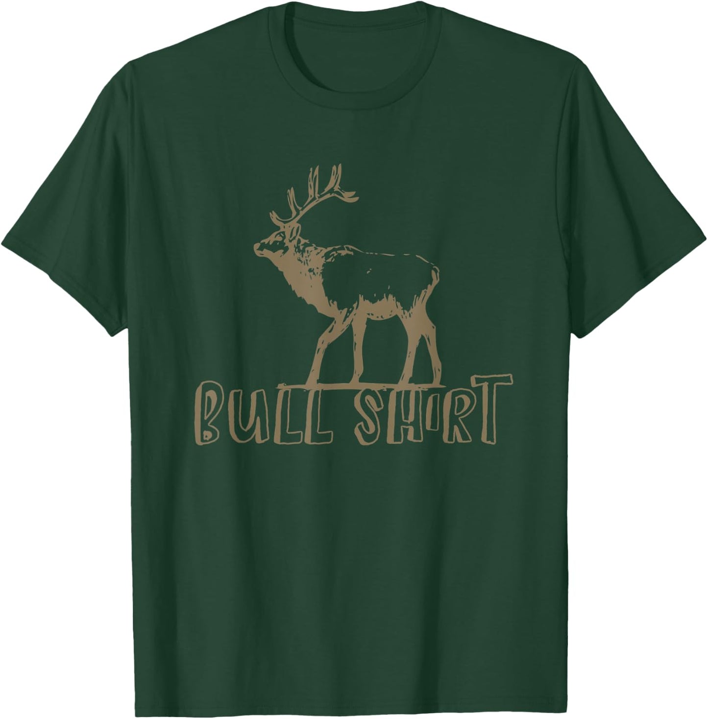 Funny Elk Hunting For Elk Hunter Design T-Shirt - T-Shirt | Forest
