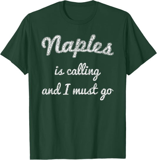 NAPLES FL FLORIDA Funny City Trip Home Roots USA Gift T-Shirt - T-Shirt | Forest