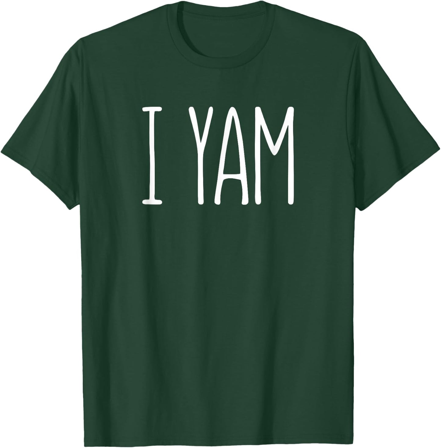 I Yam Shirt She's My Sweet Potato Matching Thanksgiving Day T-Shirt - T-Shirt | Forest