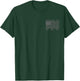 Born in Usa Raised in America American Bred Us Flag (gray) T-Shirt - T-Shirt | Forest