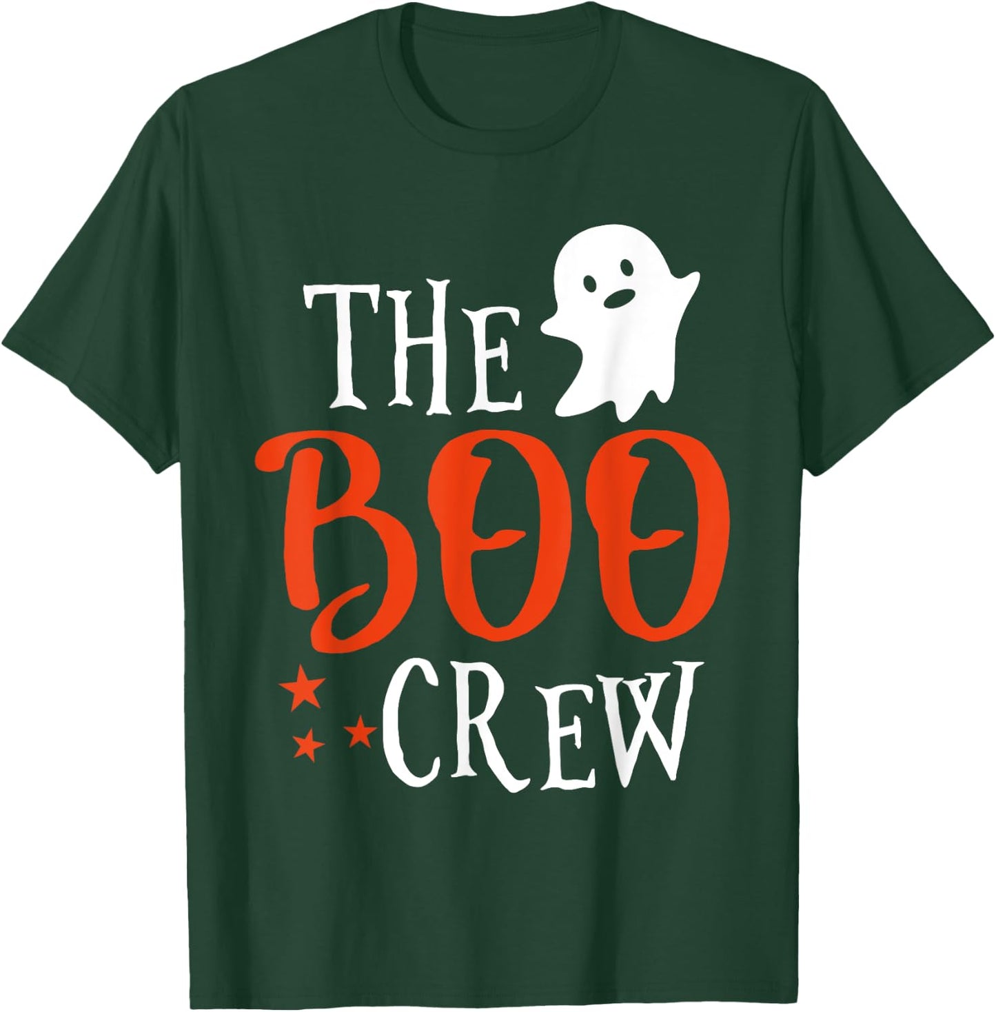 The Boo Crew Shirt - Scary Cute Ghost Halloween T-Shirt - T-Shirt | Forest