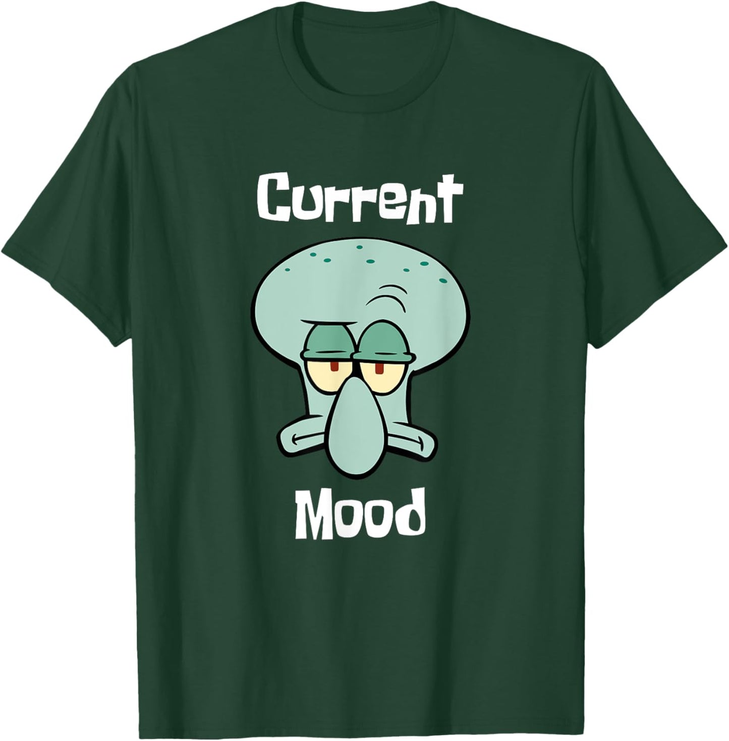 Mademark x SpongeBob SquarePants - Squidward - Current Mood T-Shirt - T-Shirt | Forest