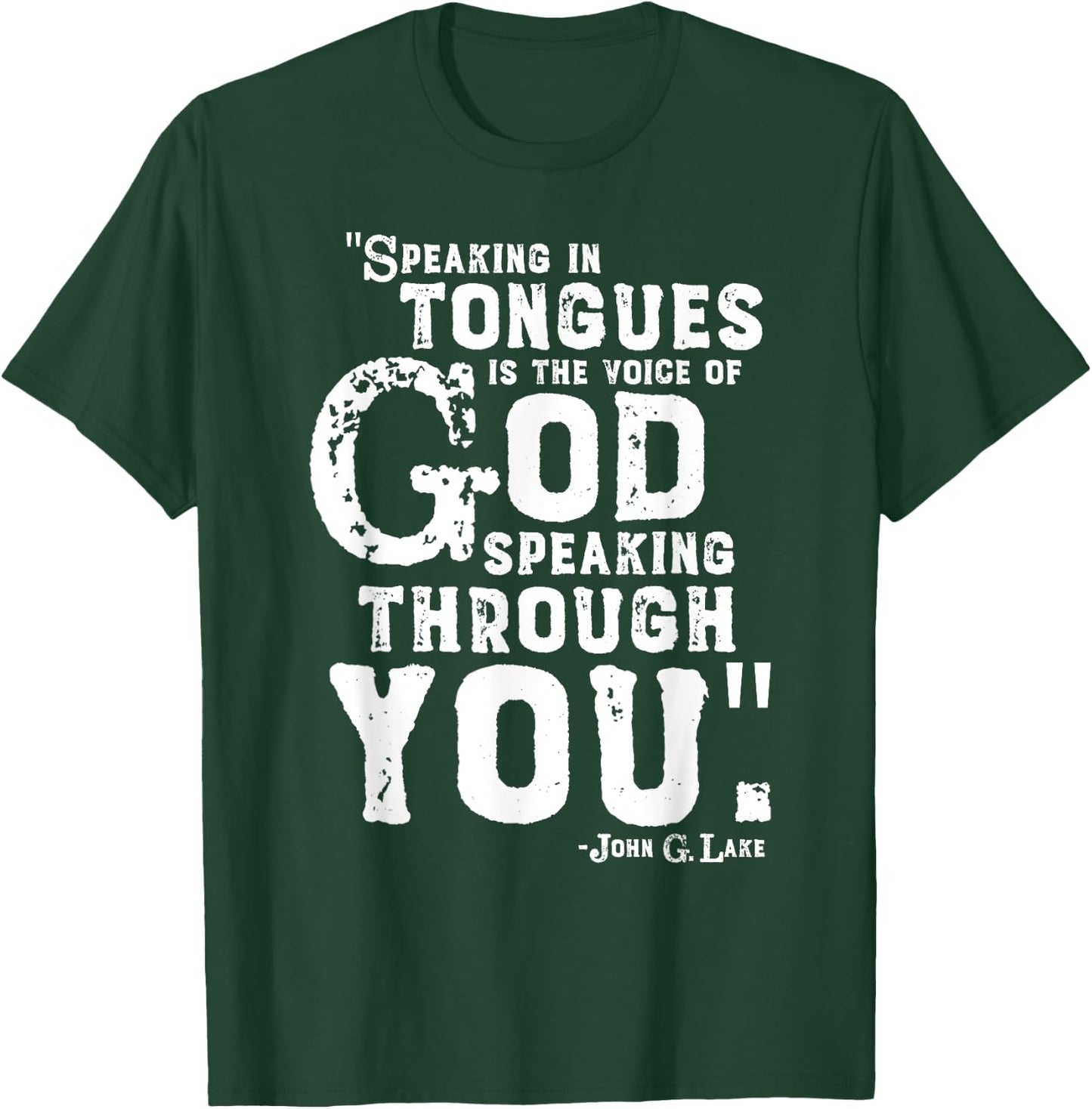 Speaking in Tongues T-Shirt - T-Shirt | Forest