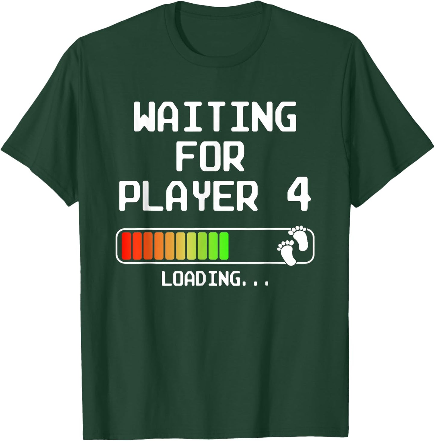 Gamer Pregnancy Announcement 2nd Baby Expectant Dad Player 4 T-Shirt - T-Shirt | Forest