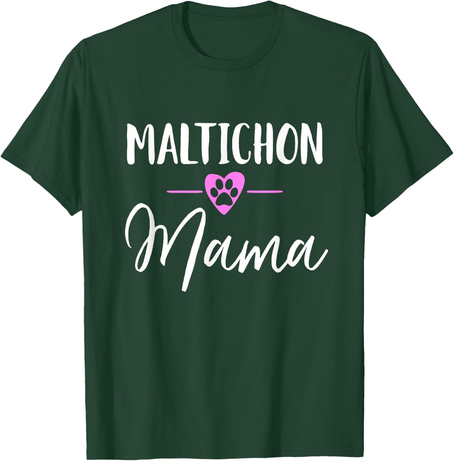Maltichon Mama T-Shirt - T-Shirt | Forest