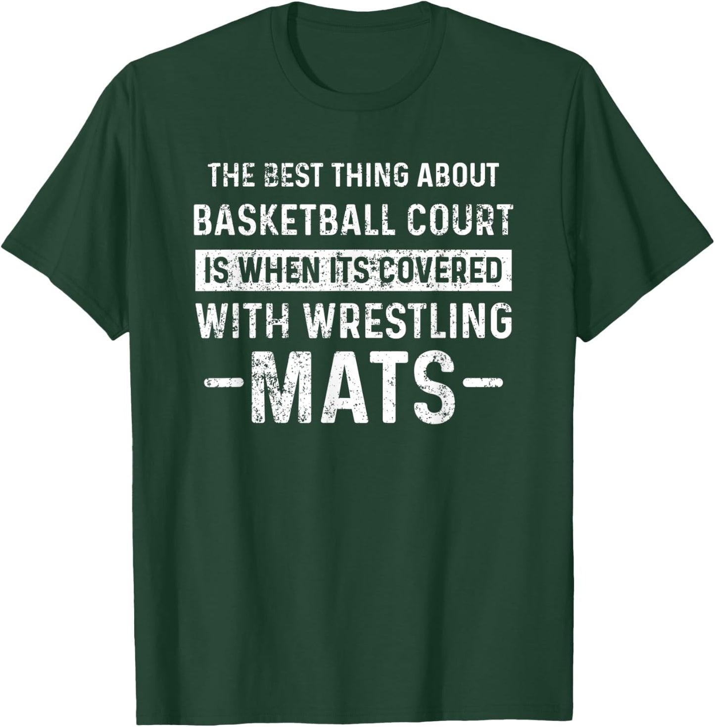 Wrestling Wrestler Wrestle Vintage T-Shirt - T-Shirt | Forest