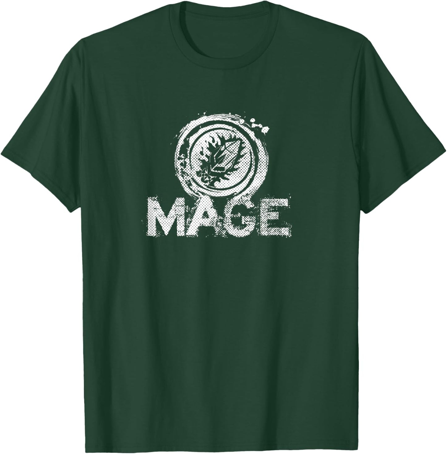 Wow Mage Role Playing Gamer T-Shirt - T-Shirt | Forest