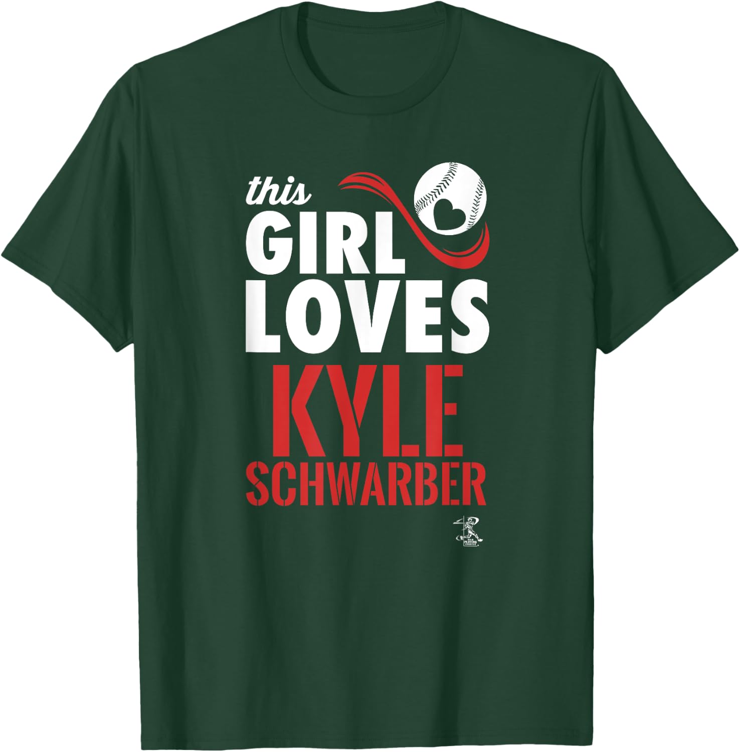 Kyle Schwarber This Girl Loves Gameday T-Shirt - T-Shirt | Forest