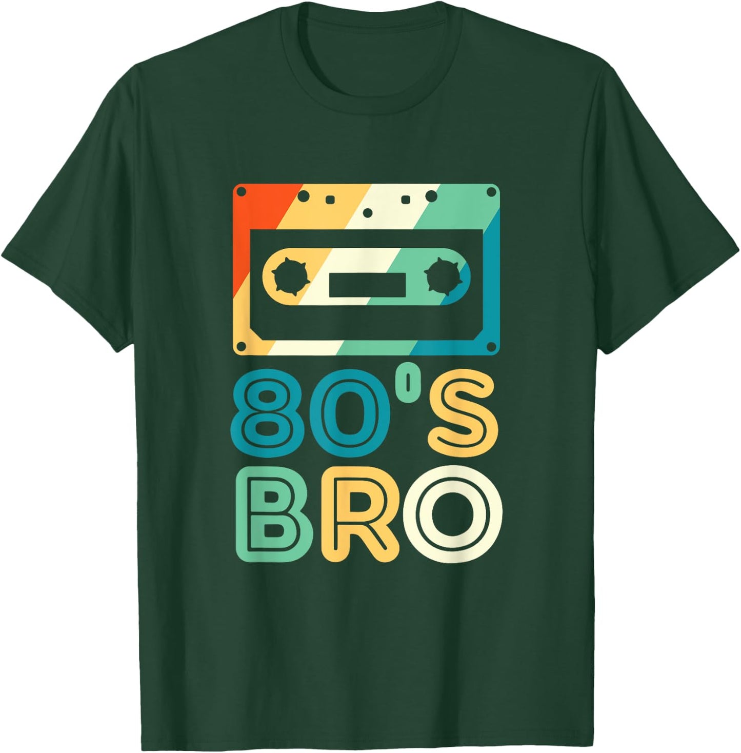 This Is My 80s Bro 80's 90's Party T-Shirt - T-Shirt | Forest