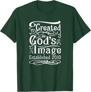 15 Year Old Christian Jesus and God 15th Birthday T-Shirt - T-Shirt | Forest