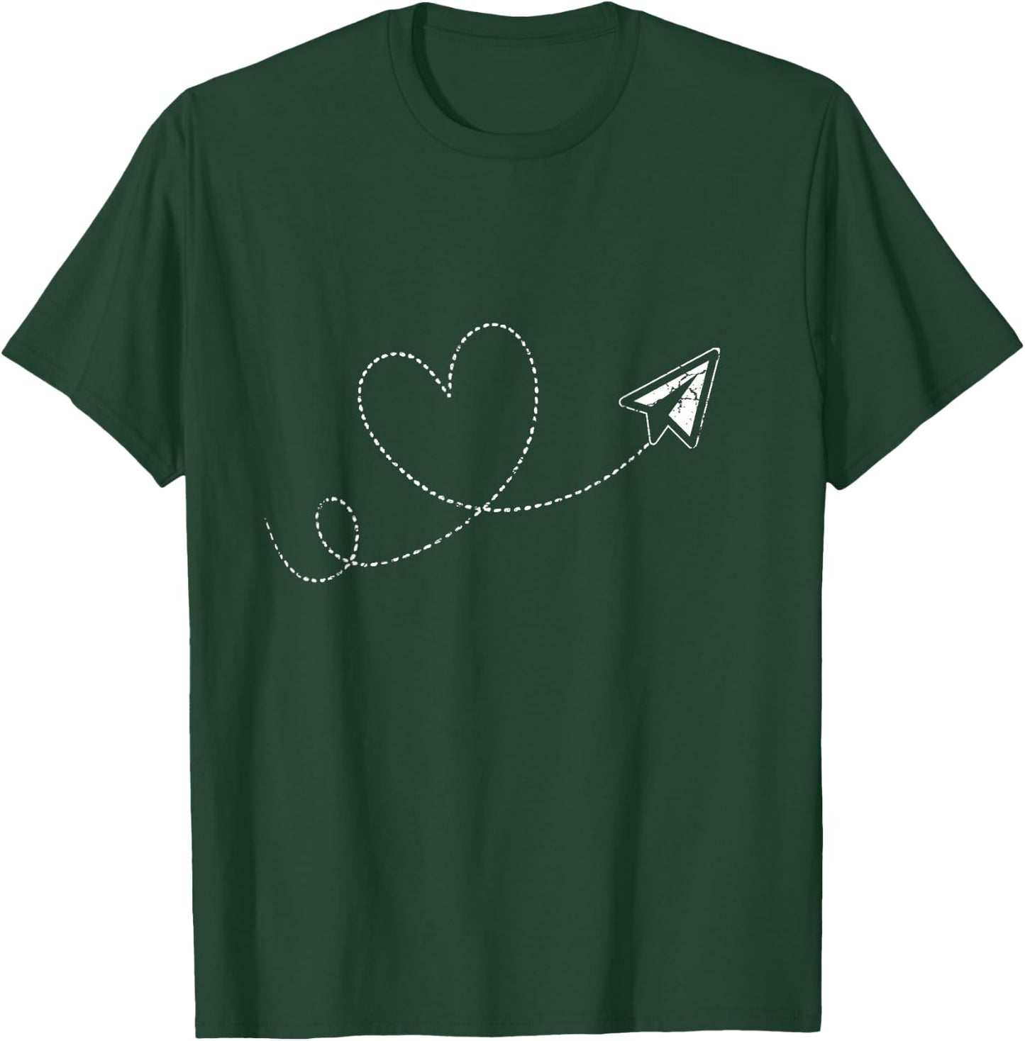 Paper aircraft paper T-Shirt - T-Shirt | Forest