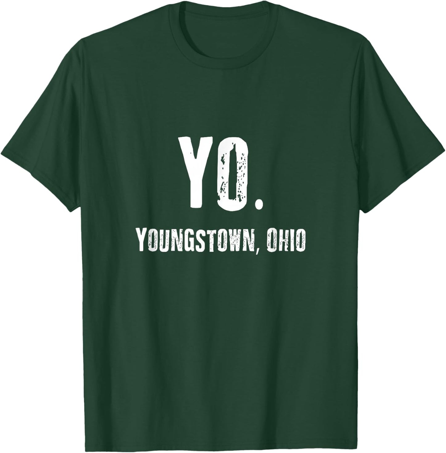 YO. Youngstown, Ohio. Midwest City T-Shirt - T-Shirt | Forest