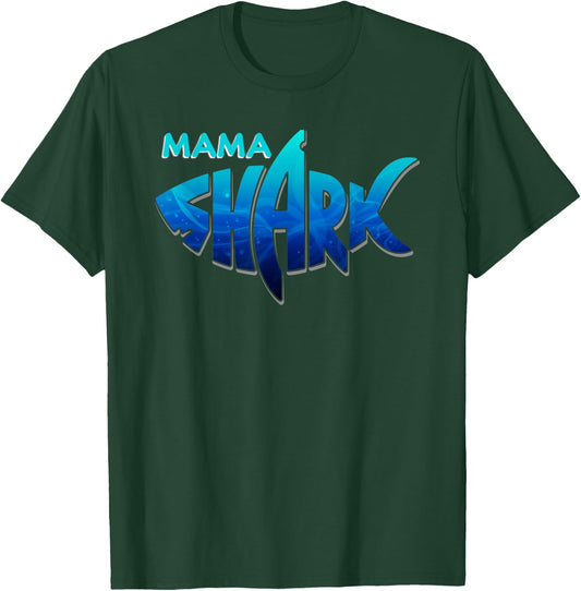 Mama Shark Shirt Family Matching Mother's Day Gift T-Shirt - T-Shirt | Forest