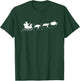 Santa Sleigh Sea Turtles Christmas Sea Turtle Lovers T-Shirt - T-Shirt | Forest