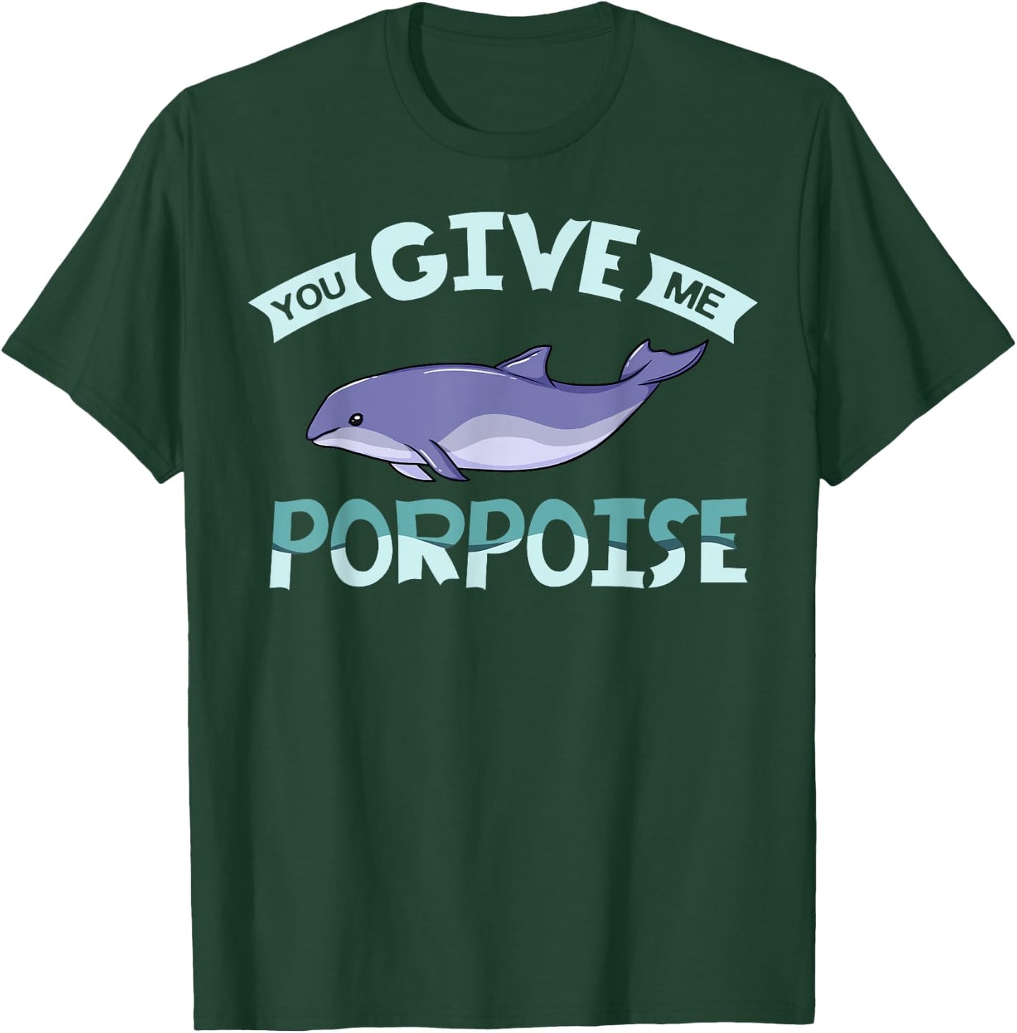Vaquita Porpoise Dolphin Marine Biologist T-Shirt - T-Shirt | Forest