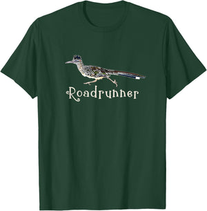 Roadrunner cool bird gift design T-Shirt - T-Shirt | Forest