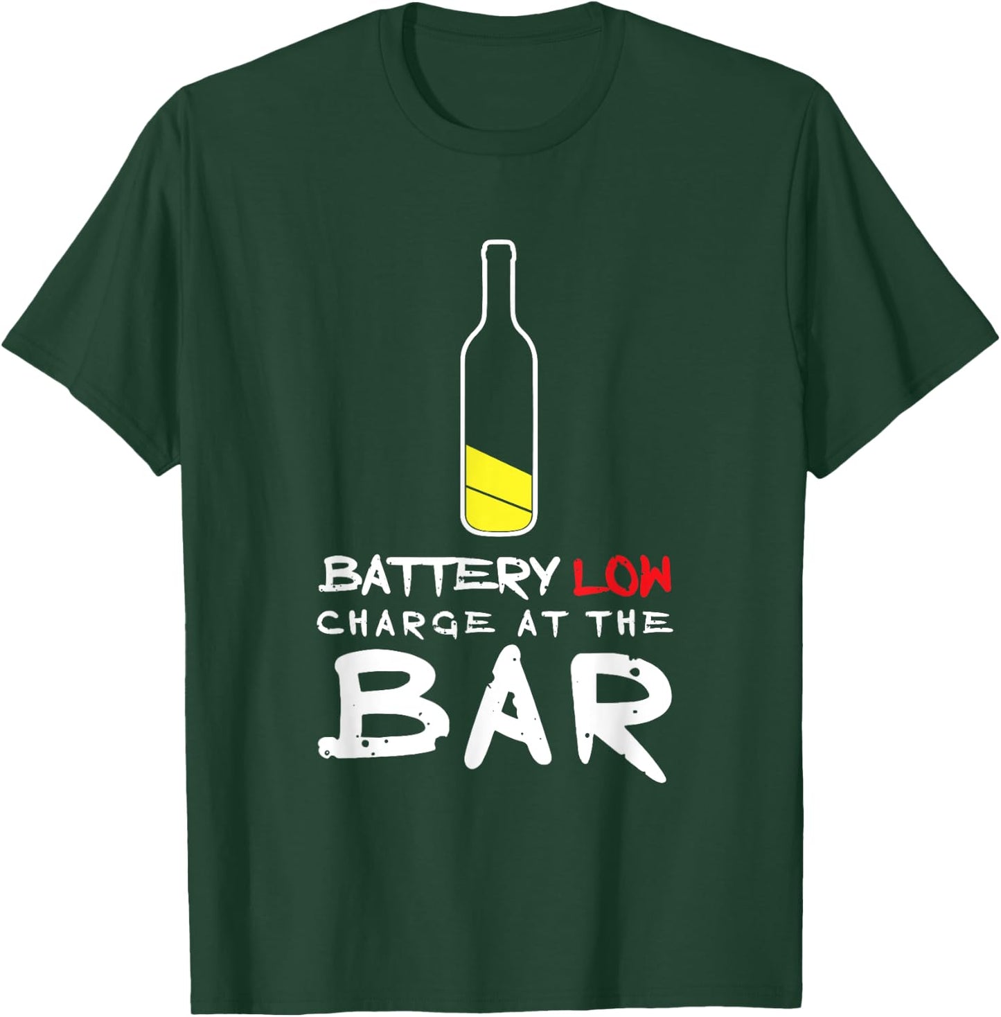 Funny Beer Drinking Charge at the Bar Alcohol Shirt T-Shirt - T-Shirt | Forest