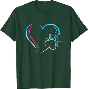 Forever In Our Hearts - Dog Loss Memorial T-Shirt - T-Shirt | Forest